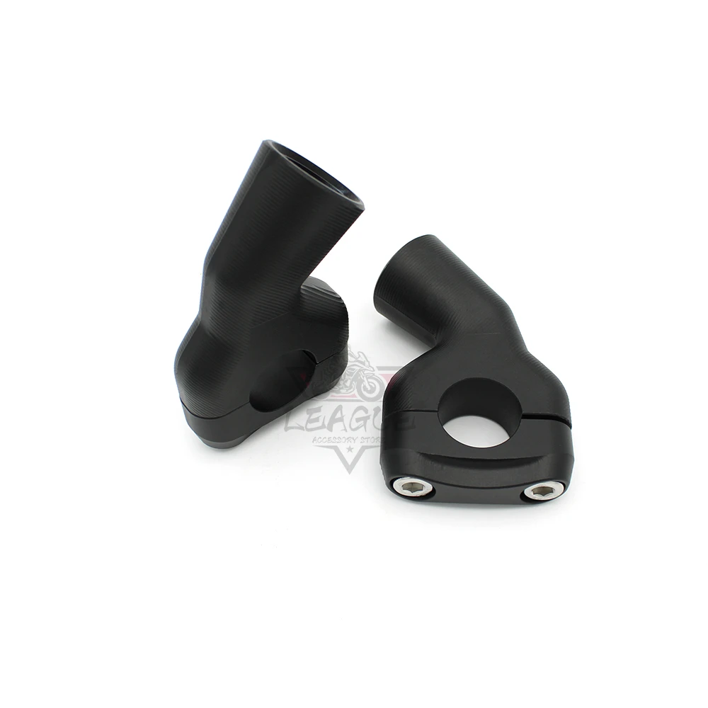 Motorcycle Handlebar Clamp Spacer Handlebar lift LC 30mm For Triumph Bonneville T100 T120 Bobber Black