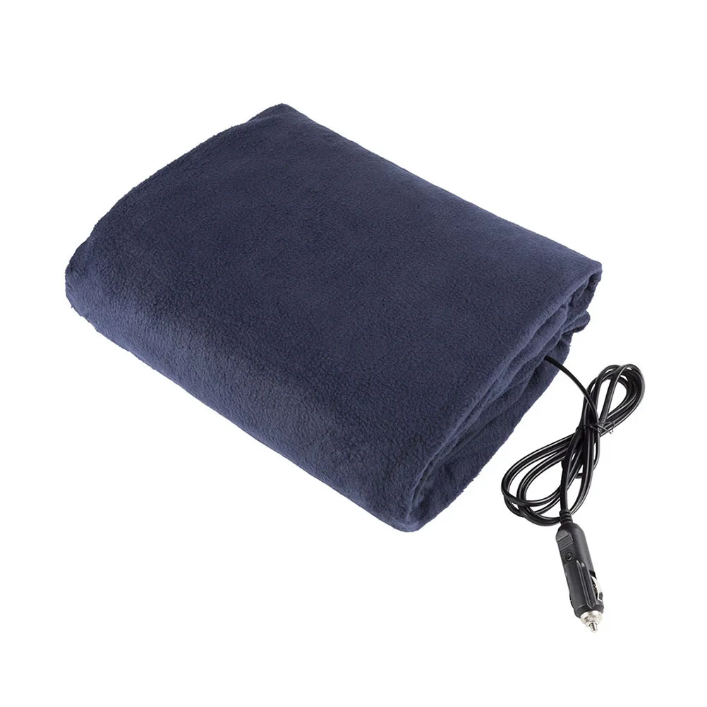 

12V Electric Blanket Car Heated Pad Warm Electric Heating Blanket Polyester Winter Automotive Vehicle Accessory