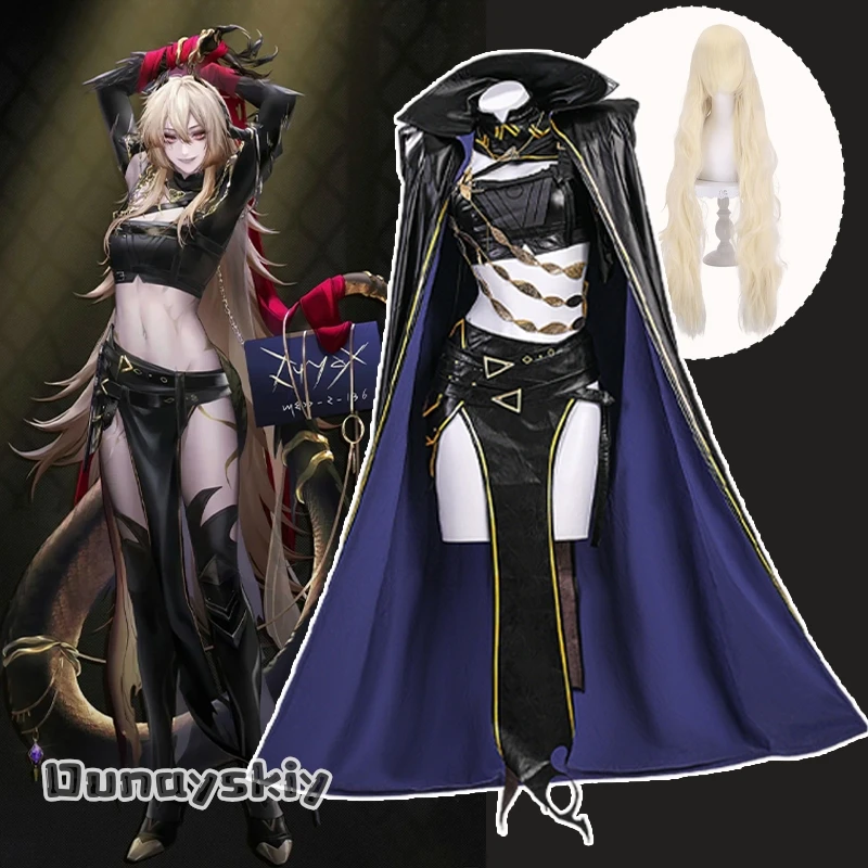 

Game Path to Nowhere Synex Cosplay Costume {Kisekiya}Sexy Dress Cloak Headwear Full Set Women's Halloween Costumes Disguise
