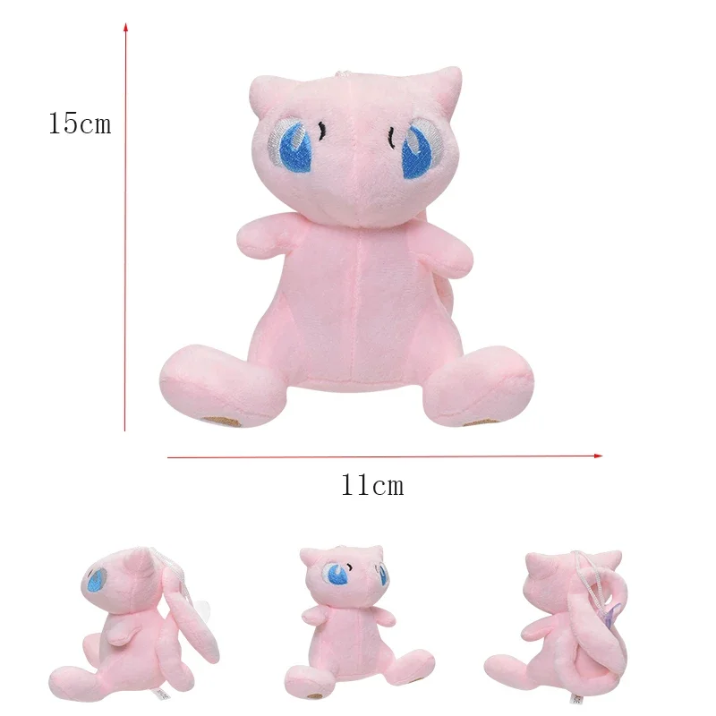 Pokemon Mew Pluche Pop Kawaii Cartoon Go dex Mew Pluche Speelgoed Zacht Gevuld Kawaii Anime Pop Kussen Verjaardagscadeau Voor Kinderen