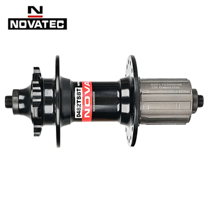 Novatec Hub D481SBT D482TSBT MTB Bicycle Disc Card Brake Hub Front/Rear 32Holes 8 9 10 11Speed Road Bike Bearing Bicycle Parts