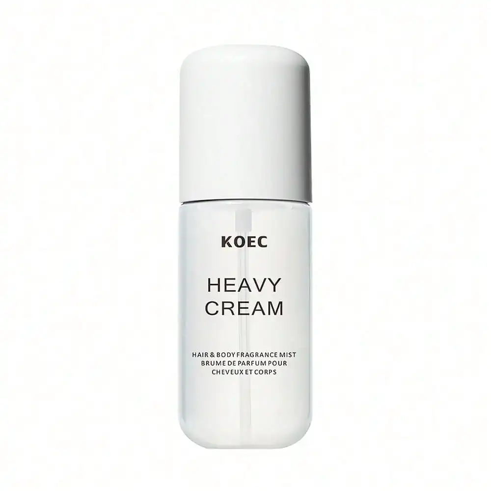 Hair & Body Fragrance Mist, KOEC Heavy Cream Scent, Balanced Layered Fragrance with Lemon Sugar, Jasmine & Vanilla Cream Notes, Soft Milky Floral Aroma for Skin and Hair view 7