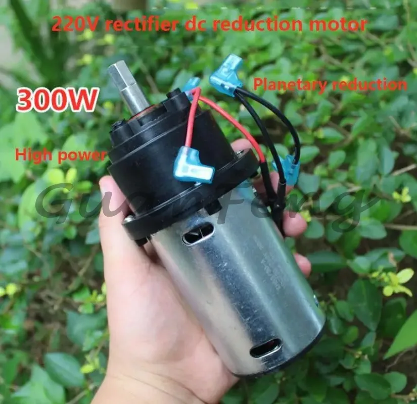 Permanent Magnet DC Planetary Reduction Motor 220V 150W, High‑Power Rectifying High Torque DC Gear Reduction Motor