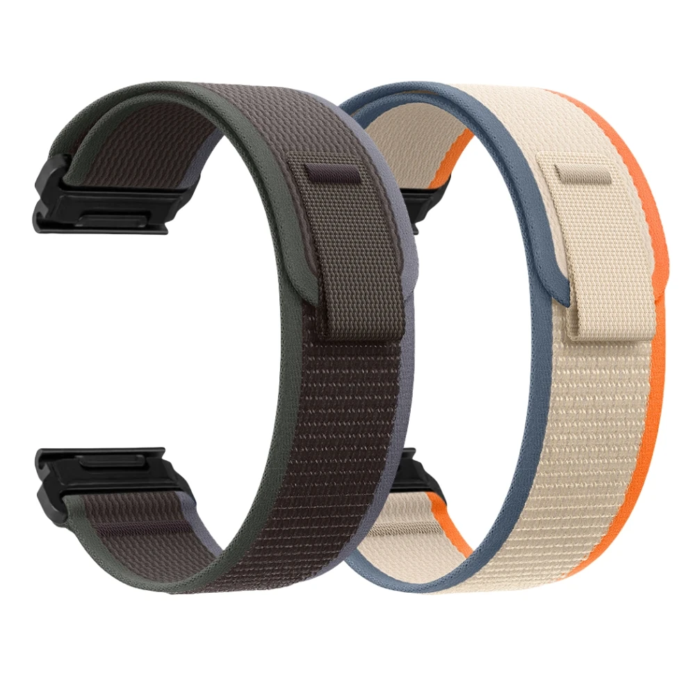 20 22 mm 26 mm Loop Nylon Quick Fit Armband für Garmin Fenix 7X 7 Pro Fenix 6X 6 5X 5Plus Tactix8 Forerunner 965 955 Enduro 2 Band