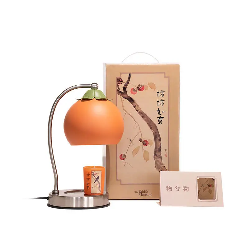 Wishing Everything Well Wax Lamp, Aromatherapy Lamp Candle Gift Box, Calming and Relaxing Wax Lamp with Aromatherapy Function