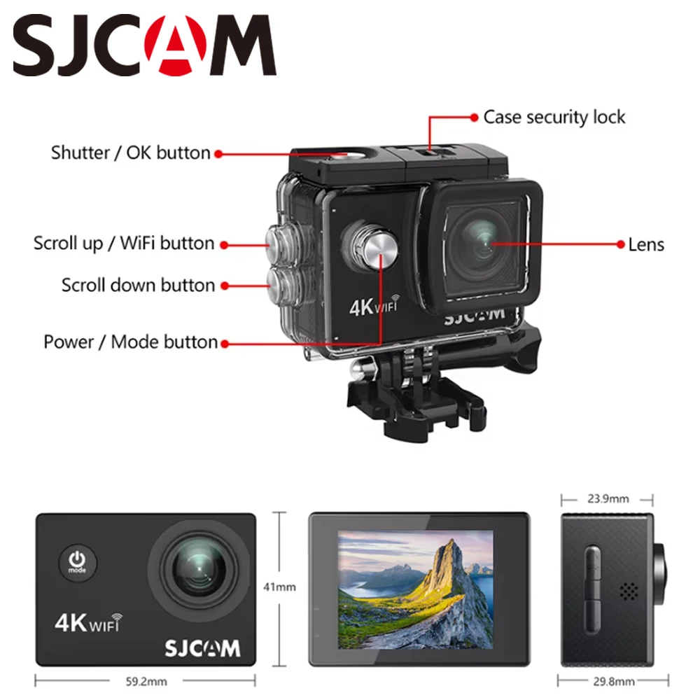 sj4000-air-4k30fps-16mp-videocamera-d'azione-wifi-hd-impermeabile-per-fotografia-e-videografia-subacquea-nera-con-app-sjcam