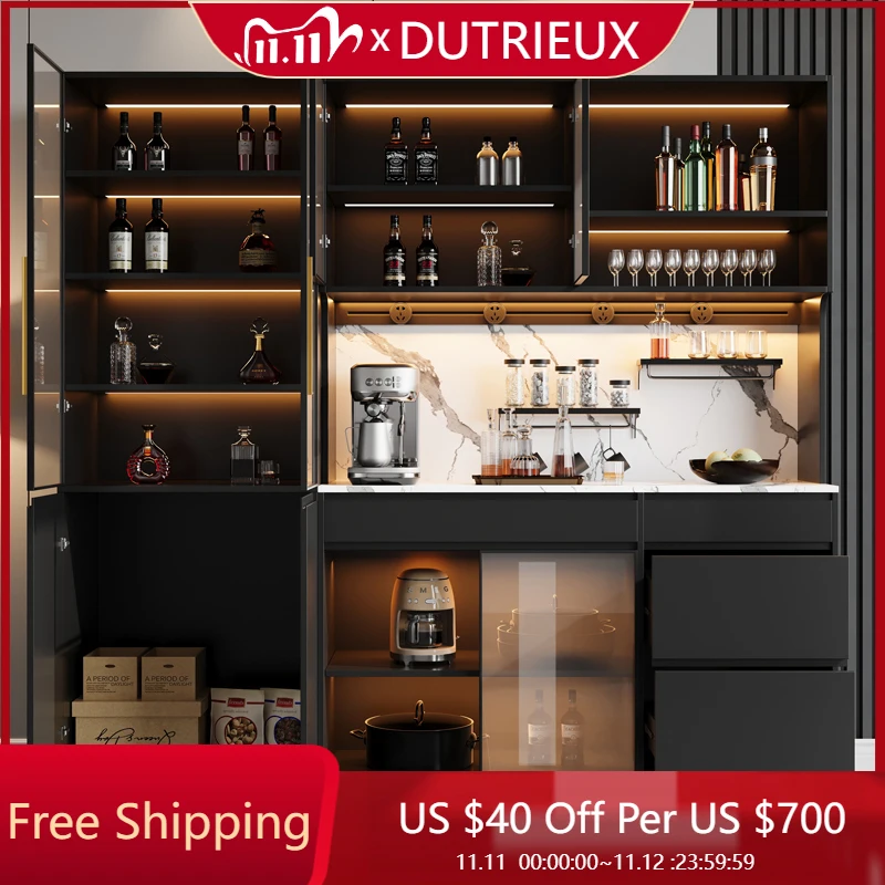 

Wine Librero Cabinets Decor House Container Organizer Storage Living Room Cabinets Display Luxury Gabinete Trendy Furniture