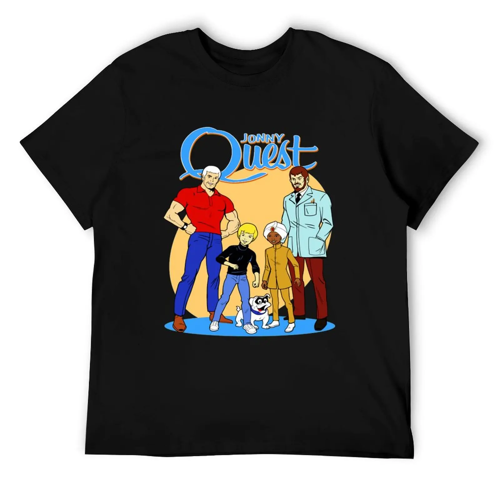 

Футболка Jonny Quest, мужская футболка из 100% хлопка, персонализированная футболка, мужская роскошная футболка