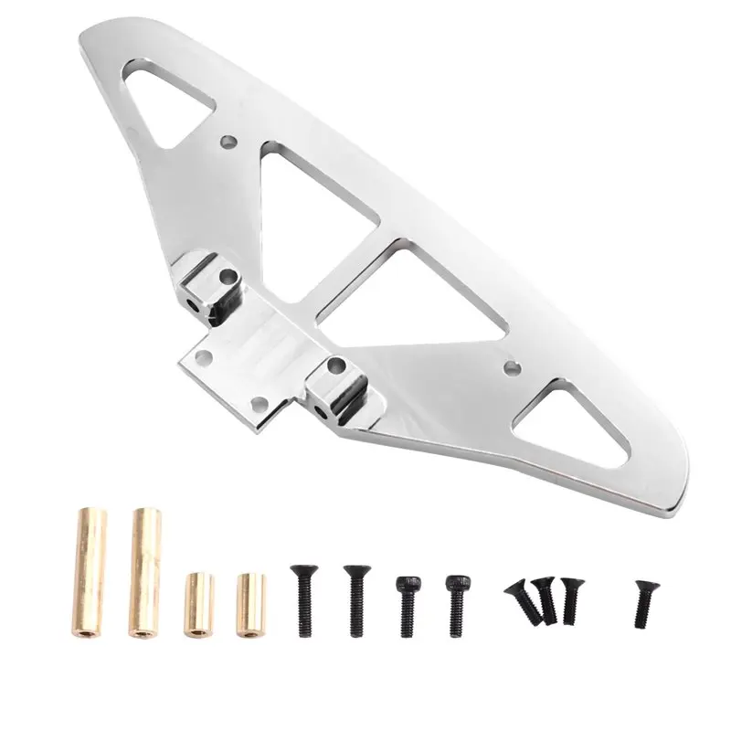【NEW USER EXCLUSIVE】Anti-Collision Front Wheel Set Kit For MJX 1/14 Scale RC Car 14301/14302 14303 14304- Silver Upgrades Access