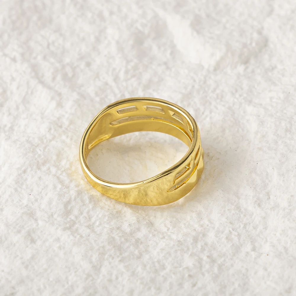 LUIZADA Vintage Türkische Fingerringe Frauen Runde Kristall Caesar Ring Gold Farbe Ethnische Hochzeit Schmuck Ring – Detail 32