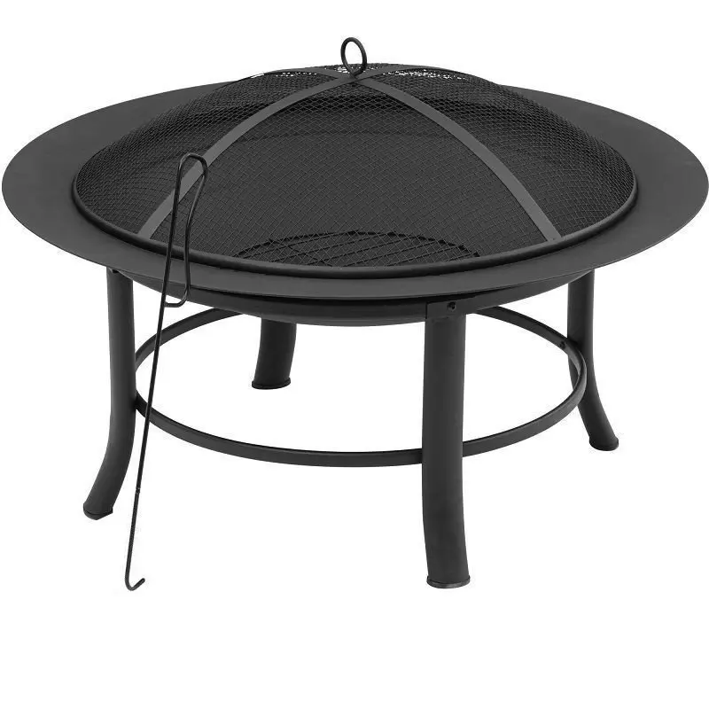 Bonfire basin stove tea smokeless carbon barbecue grill firewood charcoal heating basin barbecue grill bbq
