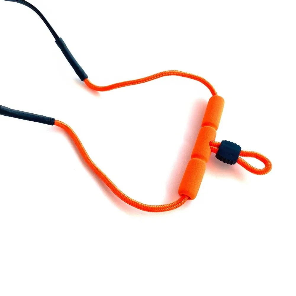 1PC Adjustable Length Floating Glasses Strap Foam Floatable Design Non-slip Sunglasses Neck Chain Durable Polyester Foam