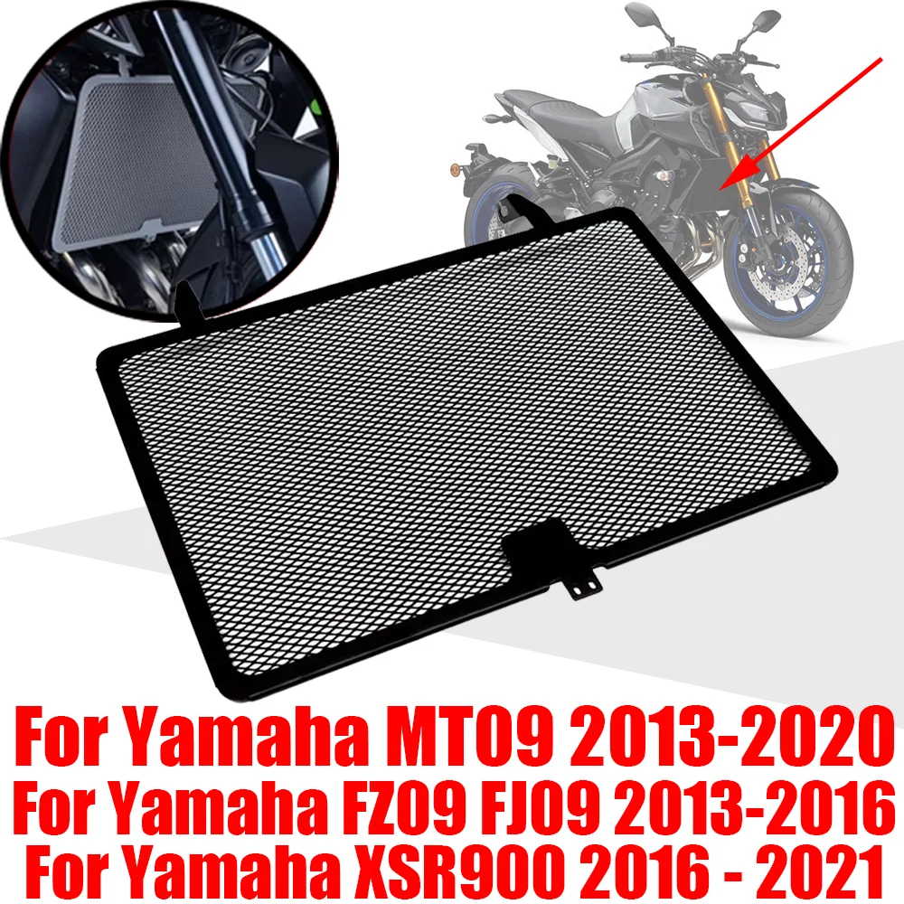 

Motorcycle Accessories Radiator Grille Guard Cover Protector For YAMAHA MT-09 MT09 2013 - 2020 FZ09 FZ 09 FJ-09 XSR900 XSR 900