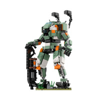 MOC Popular Games Titanfall 2 BT7274 Titan Robot Building Blocks Model BT7274 Titan Battle Robot Bricks Assemble Toys Kids Gifts