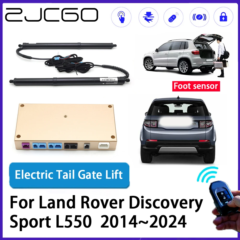 ZJCGO Auto Trunk intelligent Electric Tail Gate Lift Automatic Tailgate Opener for Land Rover Discovery Sport L550  2014~2024