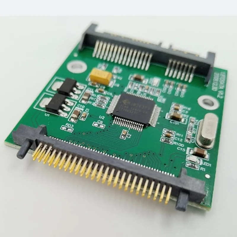 50pin 1.8 Inch IDE to SATA 22Pin 7+15 Hard Disk SSD Adapter Card PCBA IDE to SATA The Best Price For Toshiba IDE Hard Disk