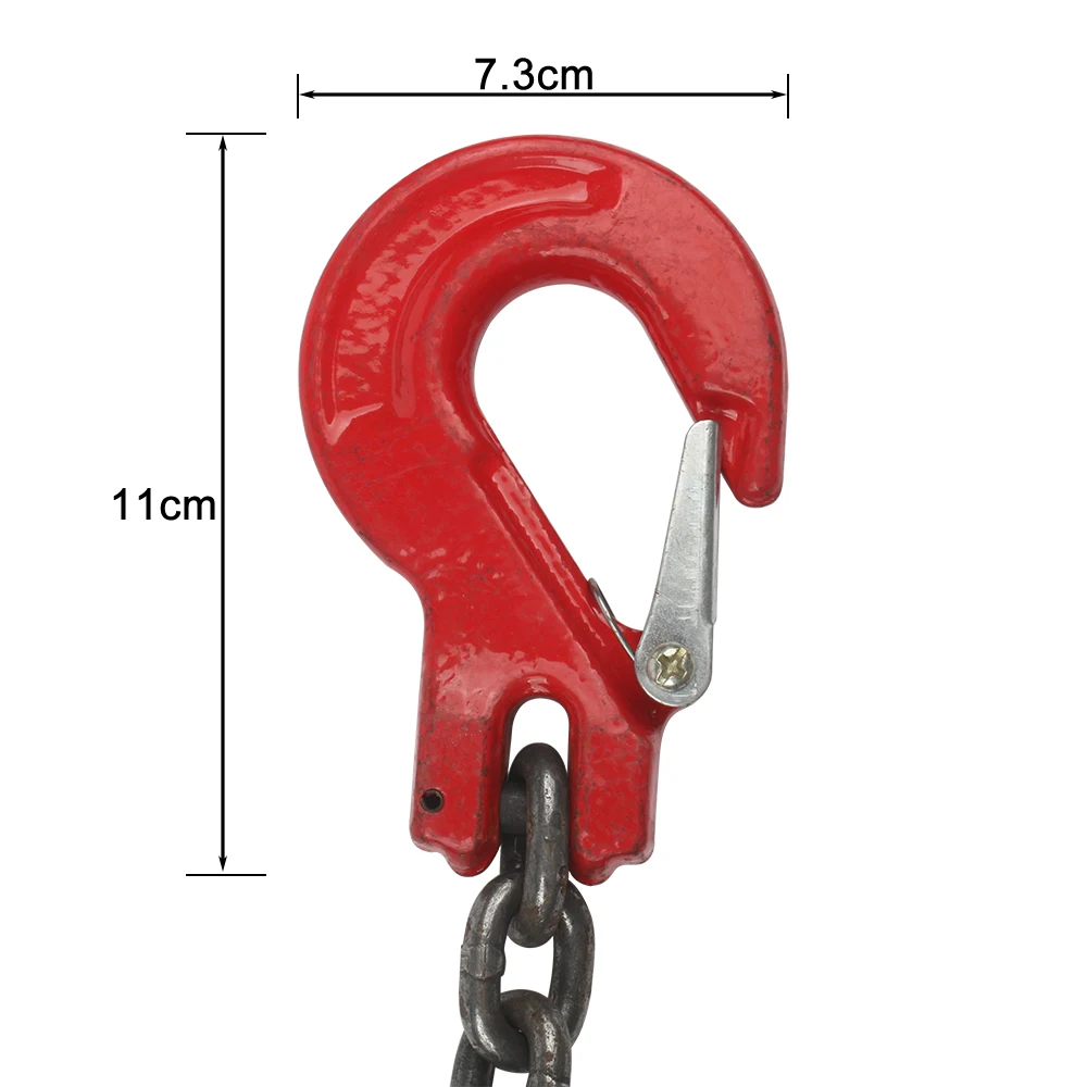 Nâng Dây Chuyền Sling Chân Móc Khóa Đôi Kết Hợp Đầm Xòe Khuôn Phần Dây Chuyền Hoists 2T 1 Mét