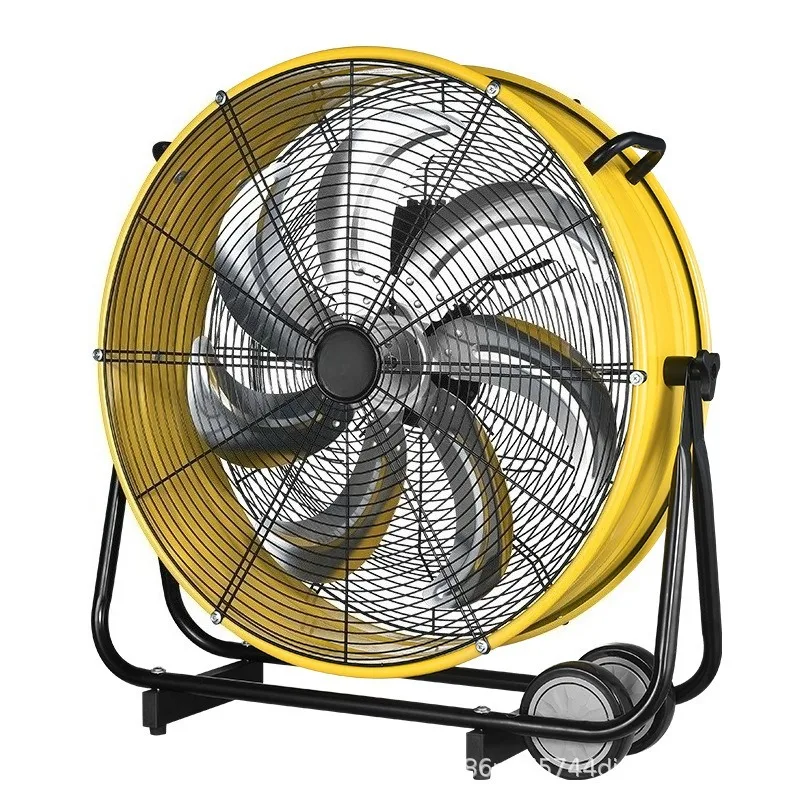 20-inch industrial drum fan, 3-speed adjustable powerful blower and exhaust ventilation equipment 1pcs view 2