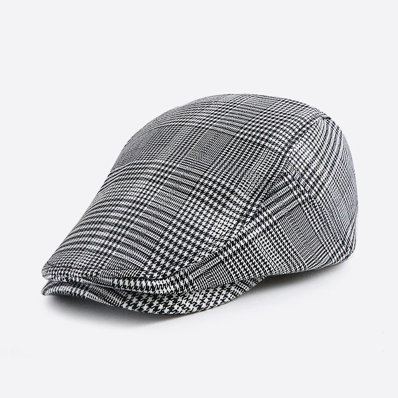 

Cap For Men Duckbill Beret Newsboy Hat Flat Ivy Spring Breathable Golf Driving Accessory