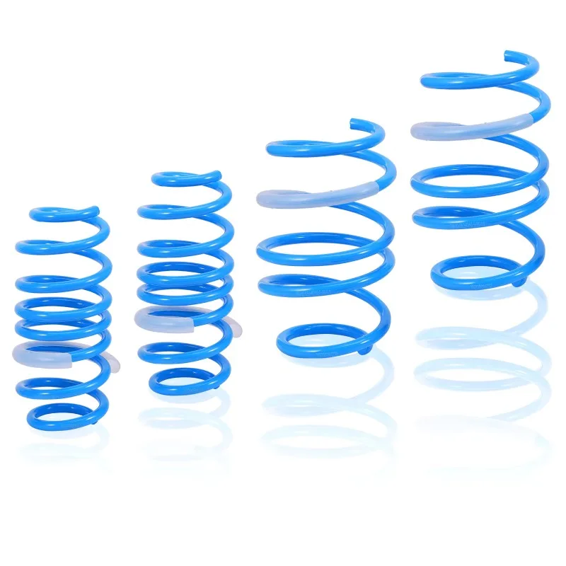 Blue Color SAE9254 Alloy Steel Coil Spring Lift Lowering Springs for Mini Cooper Hatchback F56 Cooper 5-Door F55
