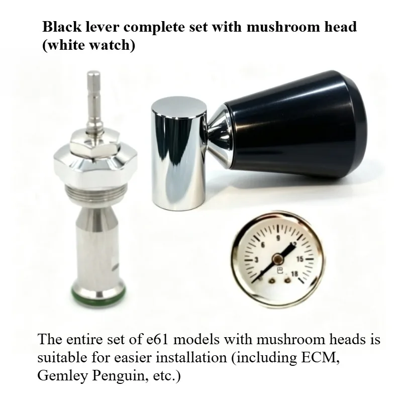 For E61 Flow Control Valve Regulating Water Flow Rocket AiBao Variable Flow Walnut Lever Pressure Gauge Associated Prank