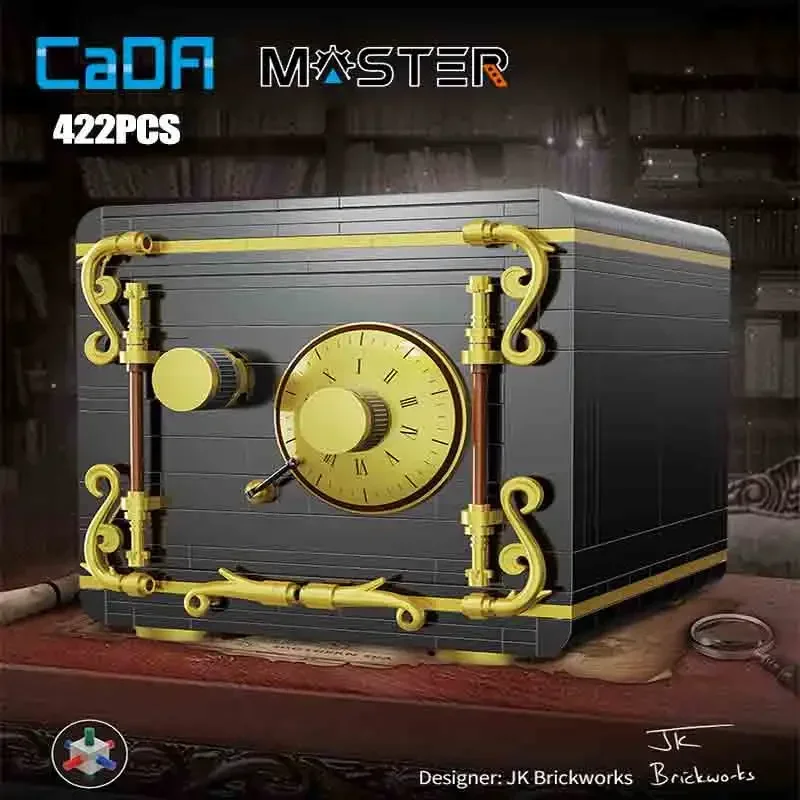 Juguete Infantil, Caja Fuerte con Contraseña Double Eagle Cada, Modelo de Bloques de Construcción, 422 Piezas