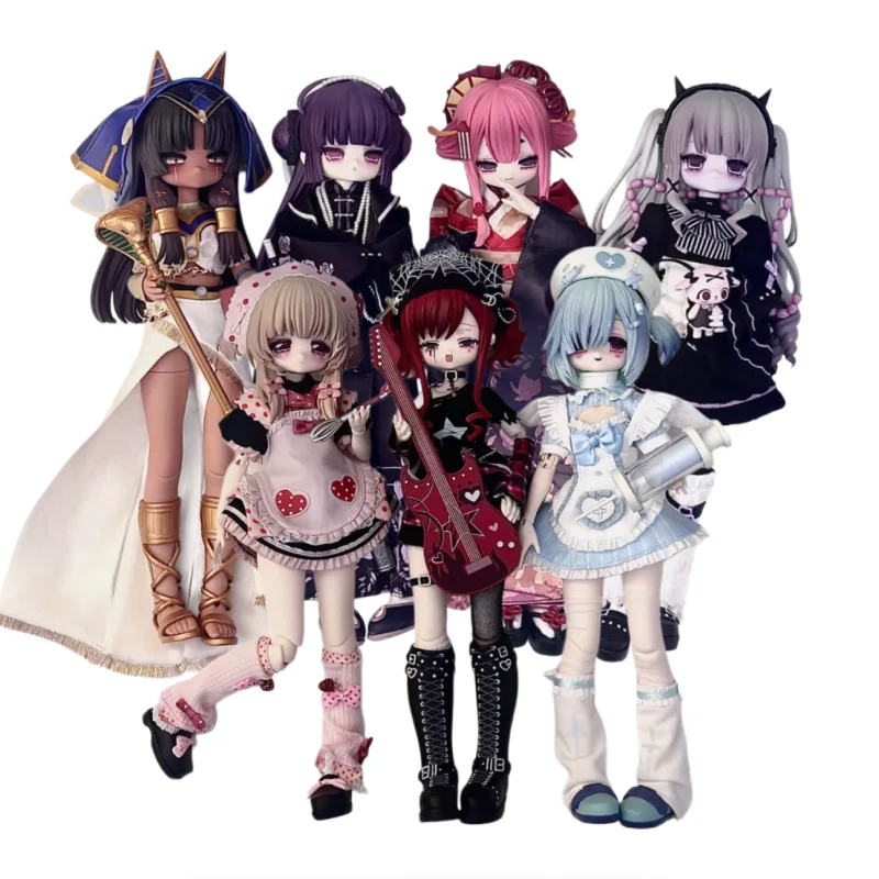 

New Heart's Dark Side Villainesses' Tribunal: Execution Series Special 1/6 BJD Blind Box Doll Desktop Decoration Birthday Gift