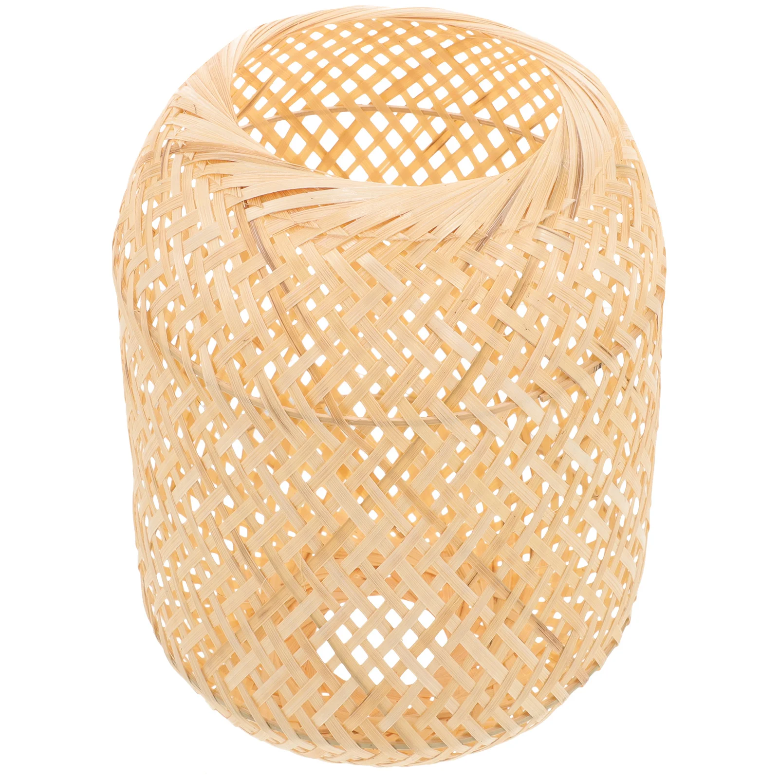 

Bamboo Lampshade Woven Rustic Style Light Cover For Bedside Table Lamp Decorative Shade Replacement Softens Light Easy