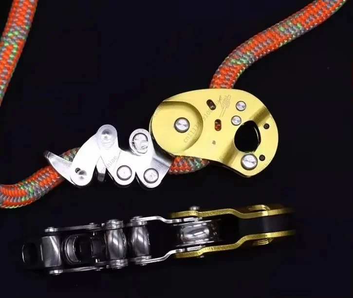 New Upgraded Chuanchuang String Mango Mechanical Grasp Knot Rising Rope Grasp Tree Climbing Knot Grasp Descender High Altitude