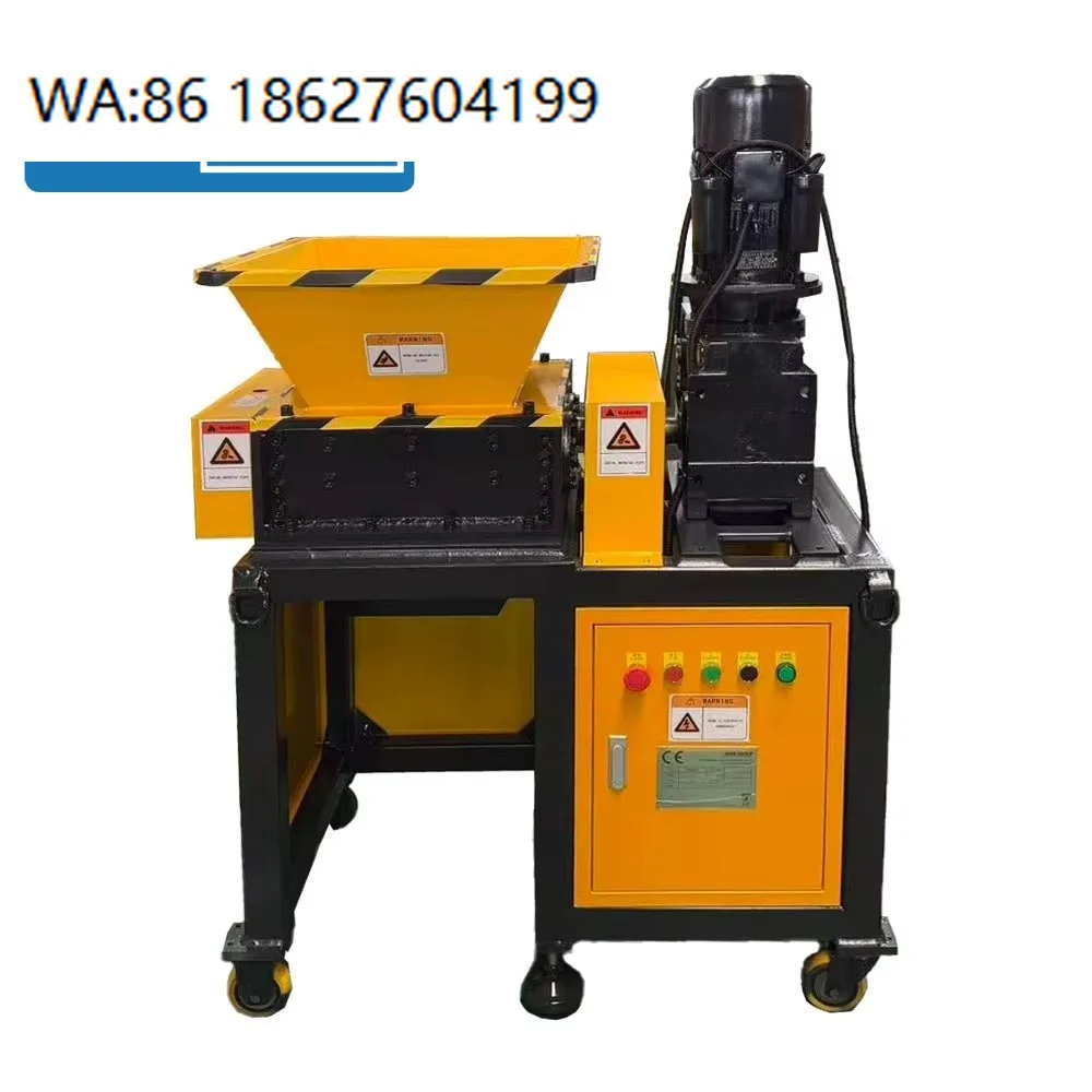 Mini Pre Shredder Copper Cable Aluminum Scrap Hard Plastic Waste Small Scale Metal Waste Disposal Crusher