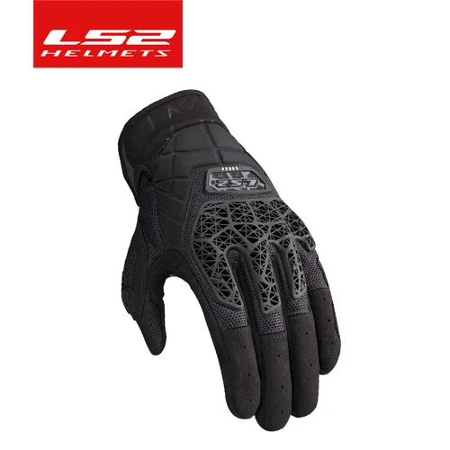 Guantes de resistencia LS2 para motocicleta MG035, protección transpirable para motocicleta, equipo de protección anticaída y resistente al desgaste