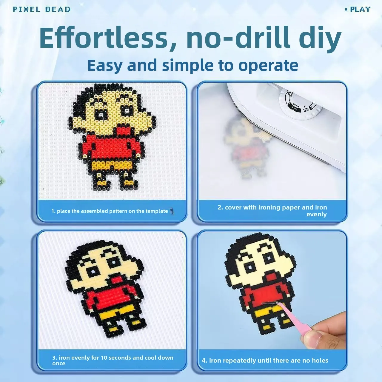 2.6mm 24 kleuren Hama kralen Onderwijs Ijzeren kralen 3D puzzel Kralen lroning Garantie perler Zekering kralen diy speelgoed miçangas