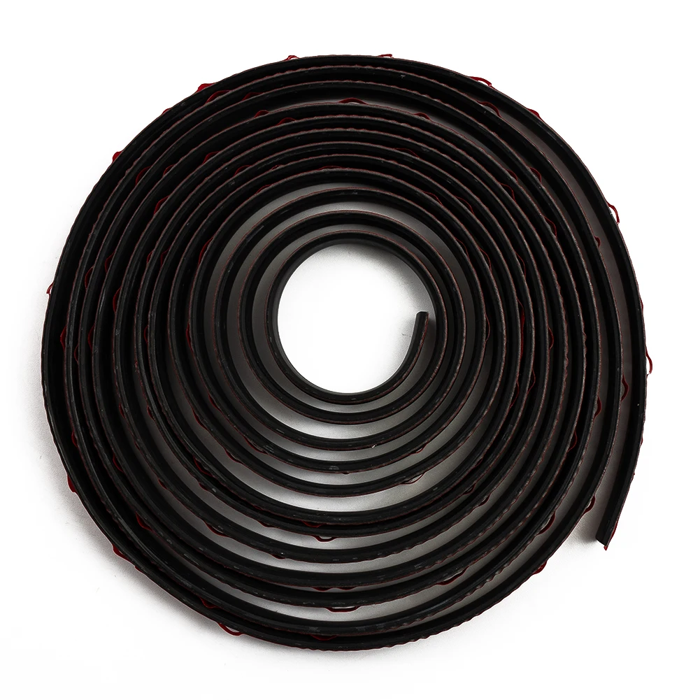 Black Rubber Seal Strip Car Waterproof Windshield With tape 3Meter*1.5cm EPDM Rear triangle Soundproof Sunroof