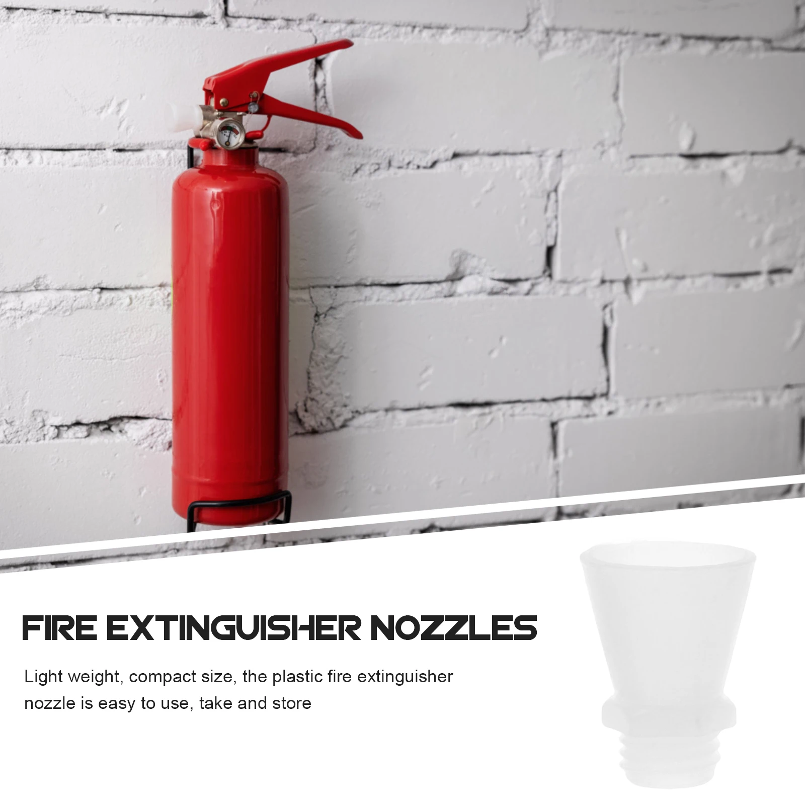 30 Pcs Fire Suppression Nozzle Kitchen Extinguisher Wide Mouth Replacement Nozzles