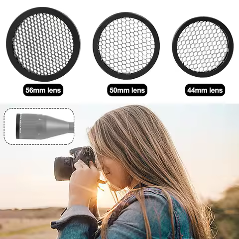Tactical Honeycomb Scope Protector Mesh Cover Hunt Spotting Scope Sight Lens Extinction Grid Net Protective Shield for Killflash