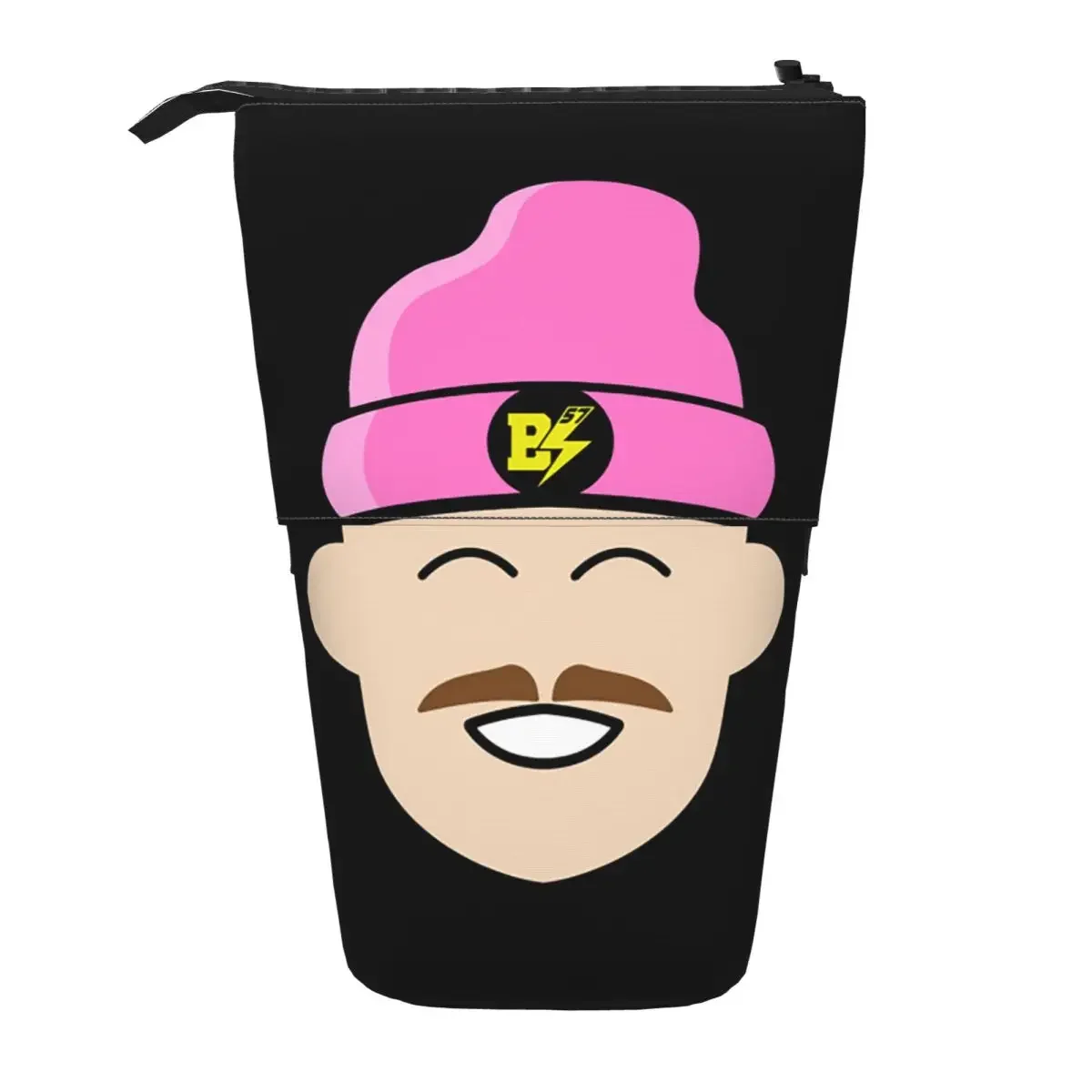 Billy Bolt Reversible Pencil Case for Studen School Pen Box Pencil Bag Stationery Supplies Pen Holder Bag