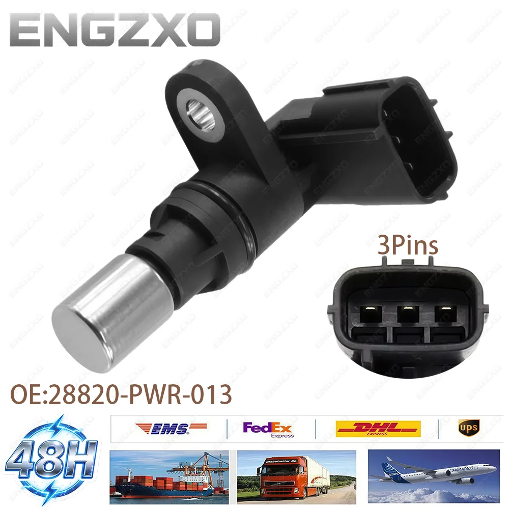 

High Quality New Transmission Speed Sensor 3Pins 28820-PWR-013 For HONDA Accord Civic CR-V FR-V Jazz 28820PWR013 Car Accessories