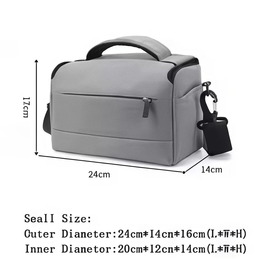 DSLR Bag Handbags Nylon Shoulder Bag Camera Case Portable Photographer for Sony Nikon Canon Panasonic Equipment Crossbody bag ﻿