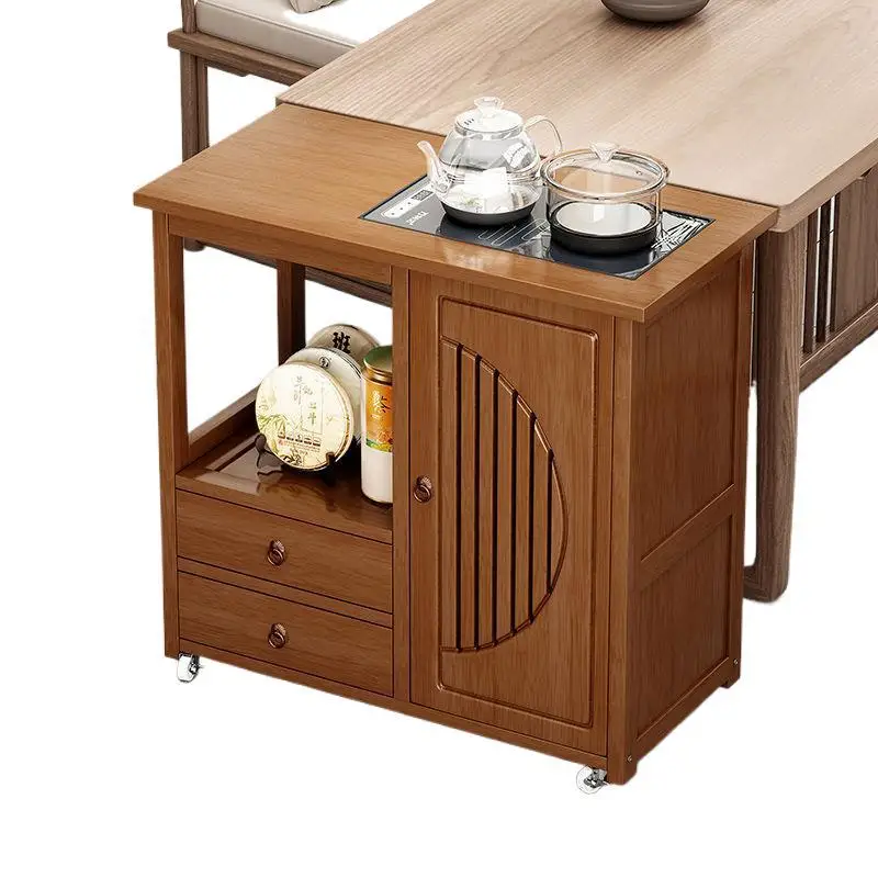 طاولة شاي متنقلة، خزانة منزلية، غلاية صغيرة، شرفة سيارة متكاملة، شقة صغيرة، حافة أريكة القهوة #1