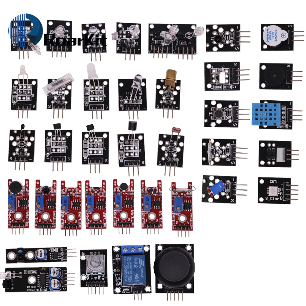 45 in 1 Sensors Modules For Arduino Starter Kit Better Than 37 in 1 Sensor Kit 37 in 1 Sensor Kit For UNO R3 MEGA2560