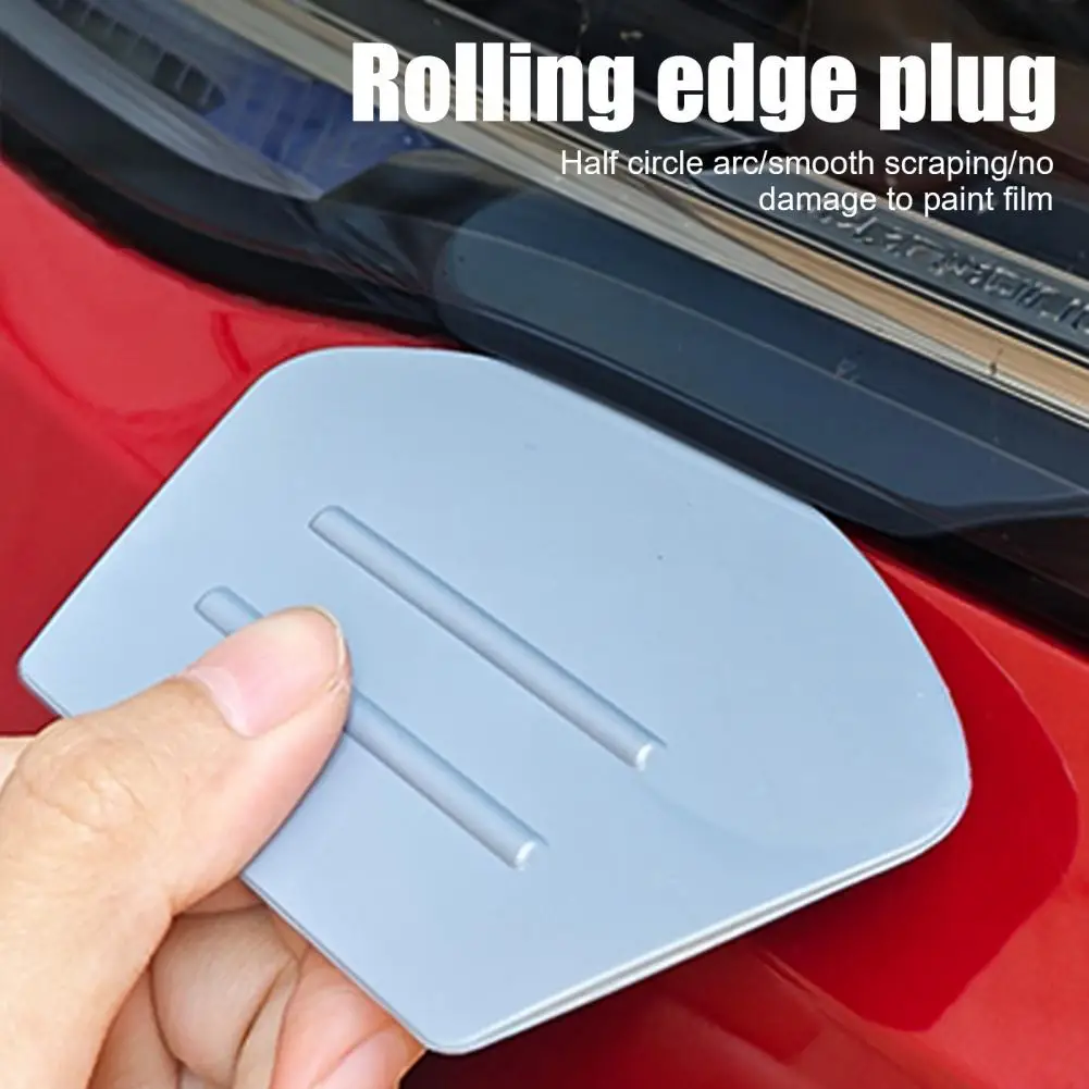 Soft Squeegee Tool for Car Wrap Semi-Circle Edge Tucking Tool for Vinyl Wrap Installation Paint Protection Film Applicator