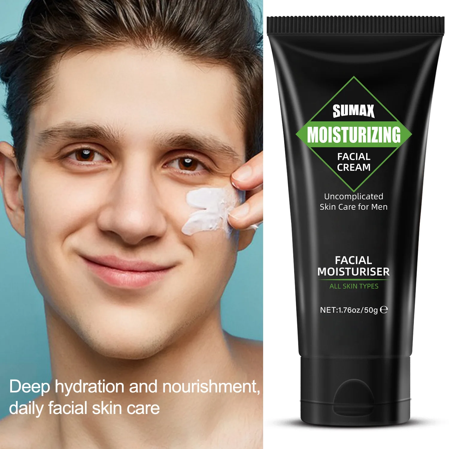 

50G Men's Facial Moisturizer Moisturizing and hydrating Anti-aging Improves Dry Skin Skincare