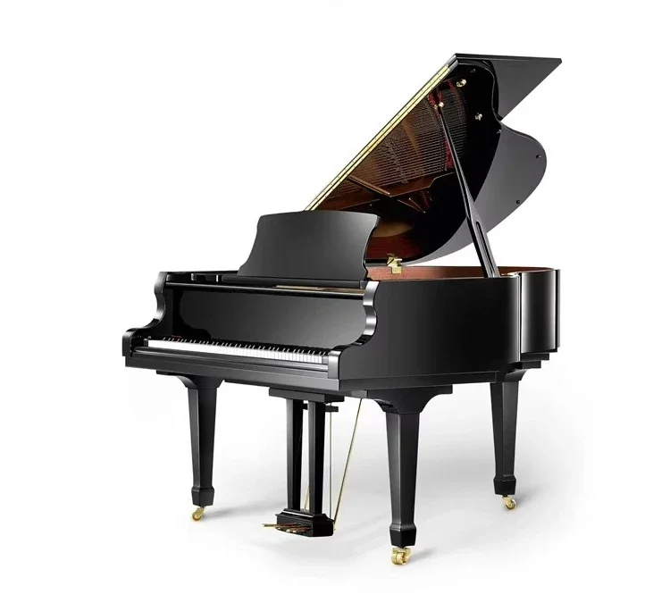Hot Sales Grand Piano Pearl River RS160 Ebony Polish Golden Hardware  All Spruce Soundboard Roslau Strings Made in Germany