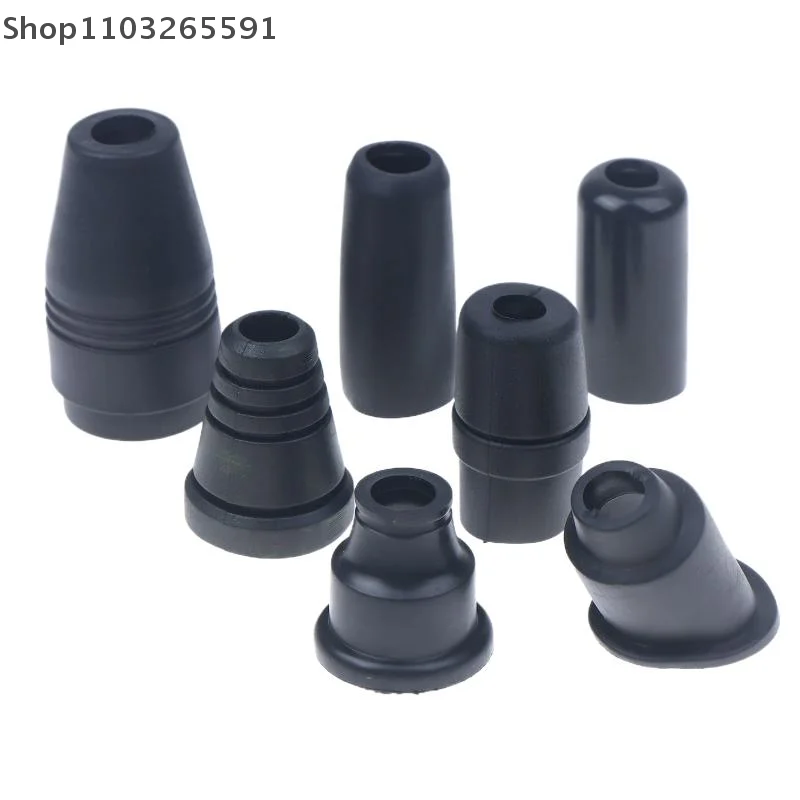 Manga de vedação à prova de poeira para espelho de motocicleta, 2 peças para cg125, gn125, ybr125, ybr250, ttr225, gn250 (125cc, 150cc, 250cc)