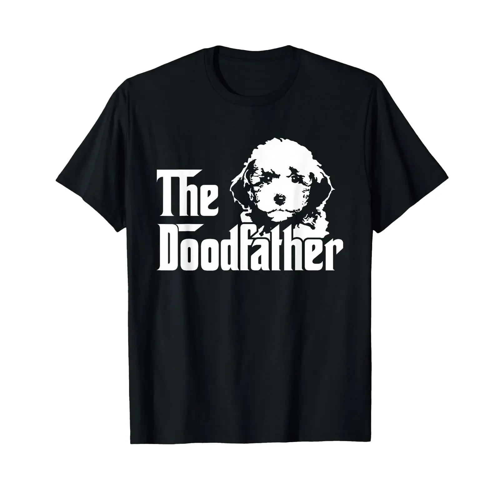 Camiseta The Doodfather Funny Dog Goldendoodle Labradoodle, pequeña, vintage, ligeramente lavada, estilo streetwear, informal, con gráfico, transpirable