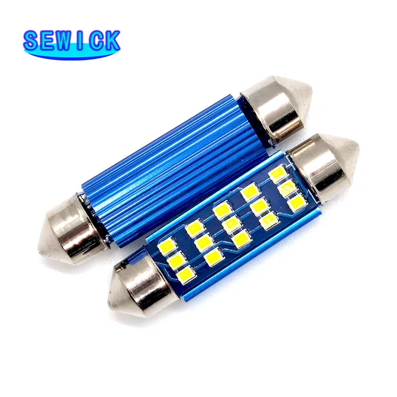 

500pcs C5W 31mm 9LED CANBUS C10W For Car Interior Light 36mm 12led Bulb 12V Festoon 39mm 15SMD 41mm 18SMD Lamp 2016 Chip