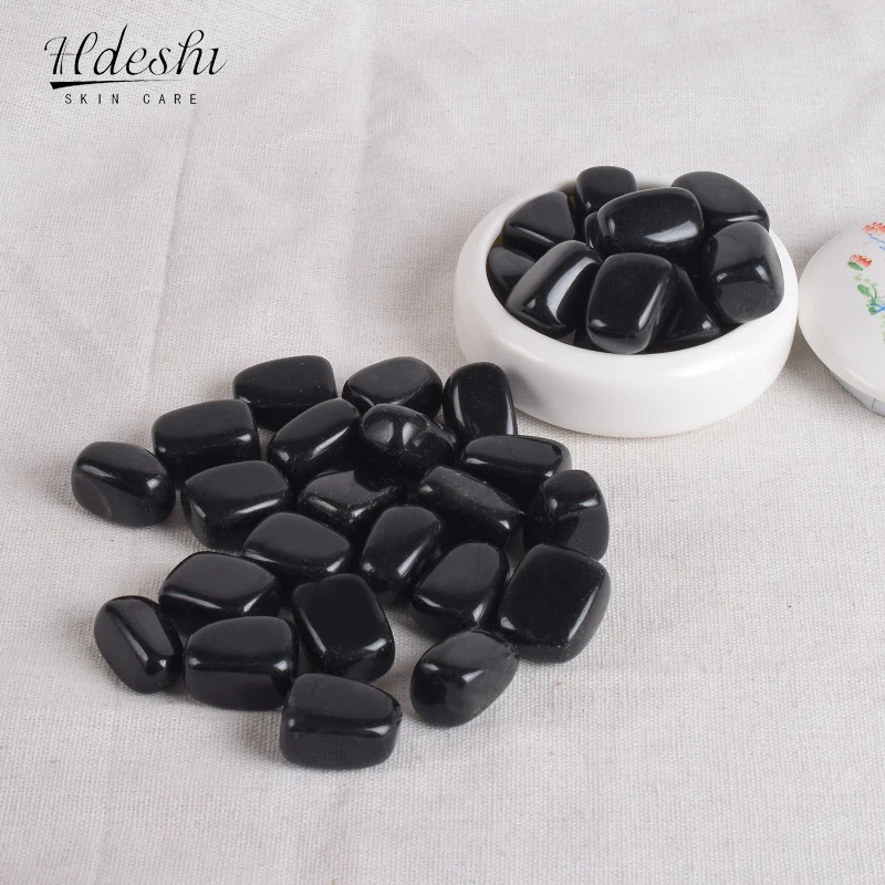 Wholesale Natural Tumbled Stones Obsidian Stone Crystal Polished Gravel Specimen Natural Stones Home Decor Gem Decoratio