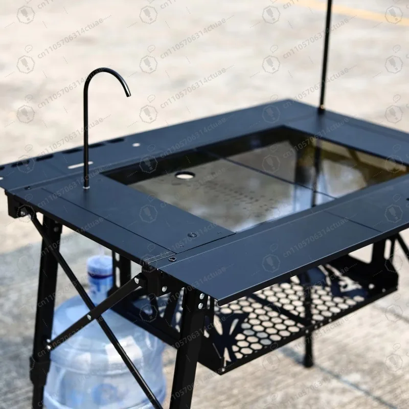 

Modern Aluminum Outdoor Camping Furniture Foldable Shallow Hanger Accessory for Outdoor Dining Table