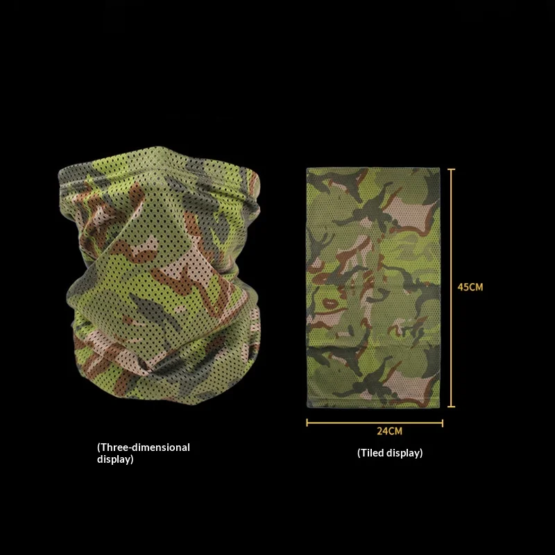 Fractal M19 NFP-multi Camouflage for Tactical Face Mask Outdoor Riding Sun Protection Neck Scarf Windproof Headscarf image 5