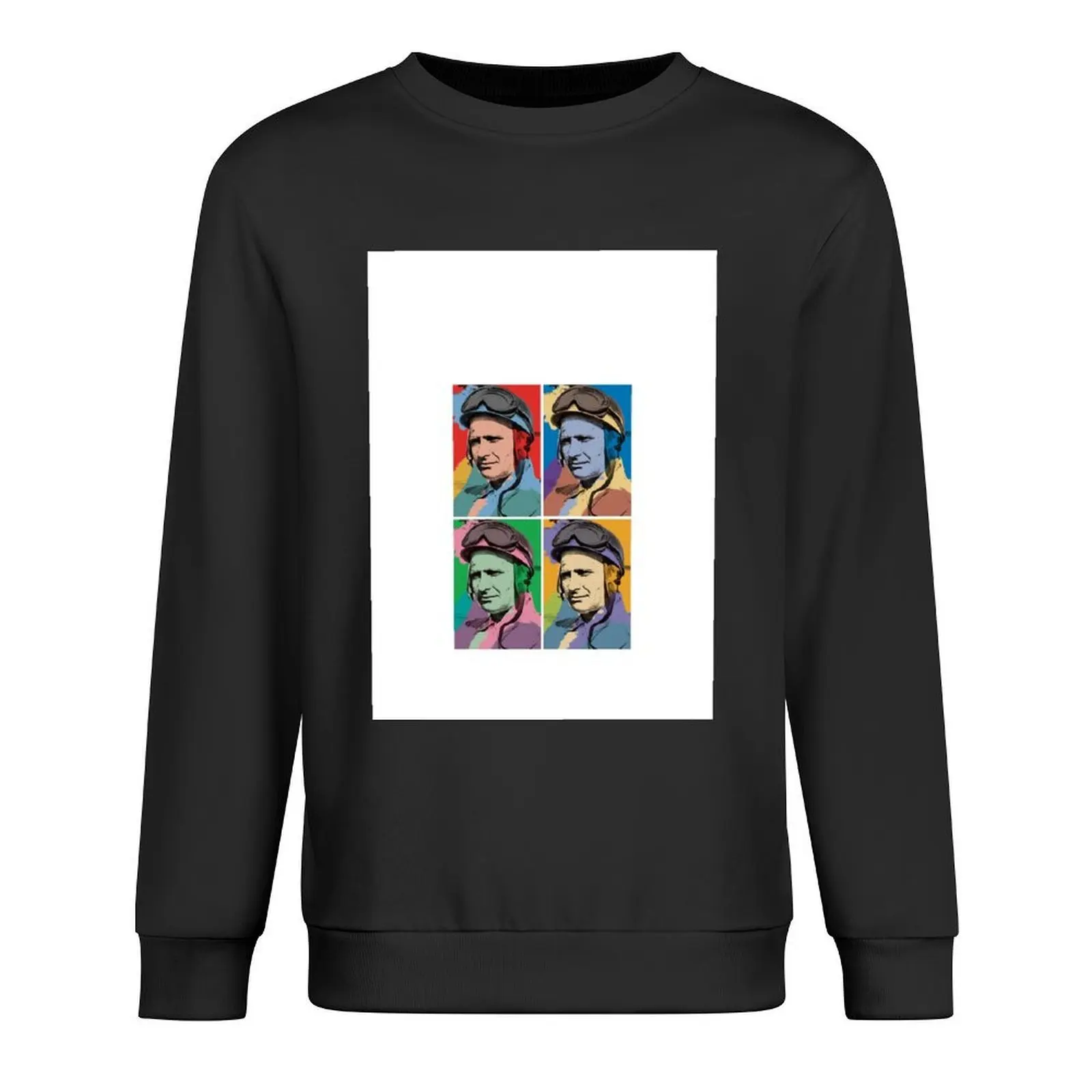 

JUAN MANUEL FANGIO Pullover anime clothes autumn men's winter sweater autumn jacket men oversize sweatshirt